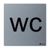 GSM012 Табличка "WC"