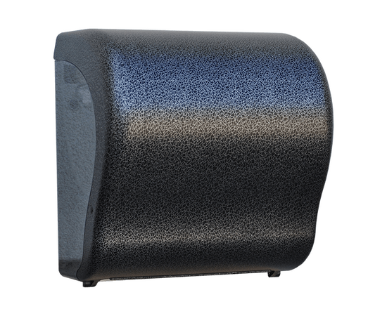 CUH369 Держатель бумажных полотенец в рулонах автомат Maxi Lux Cut UNIQUE GLAMOUR BLACK LINE SPARK