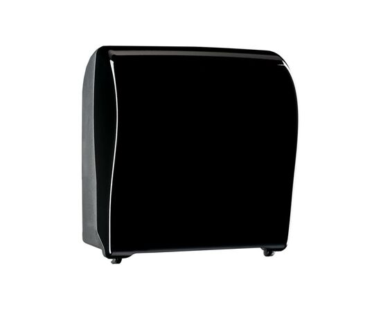 CUC352 Держатель бумажных полотенец в рулонах автомат Maxi Solid Cut UNIQUE PIANO BLACK LINE SPARK