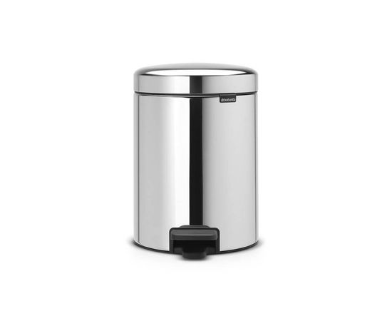 KIP451 Корзина 5л BRABANTIA с педалью металл полированный