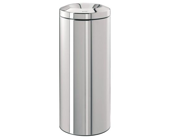 KMS12 Корзина 30л BRABANTIA самогасящаяся металл полированная